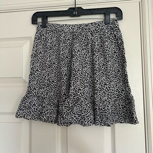 American Eagle cheetah print skirt